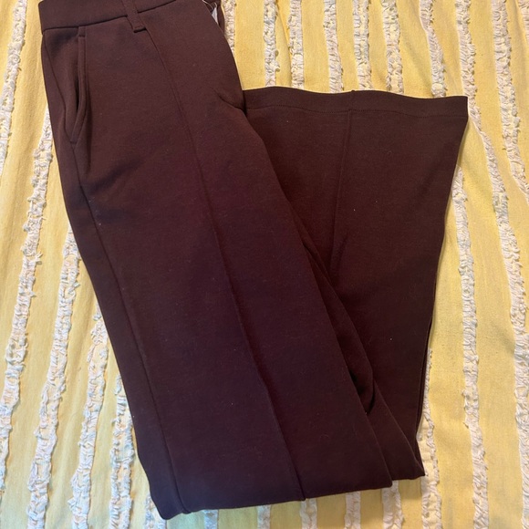 Flare Brown Pants - Picture 1 of 3